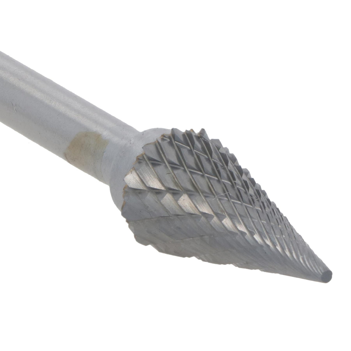 60 Degree Conical End Tungsten Carbide Burr Rotary File Die Grinder Polishing Porting