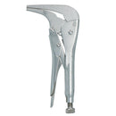 Long Nose Locking Pliers Mole Grips with 90 Degree Angled Head 10 inch