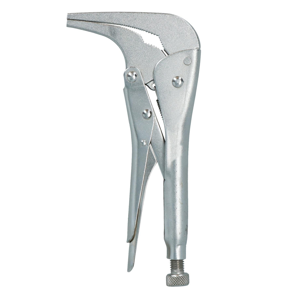 Long Nose Locking Pliers Mole Grips with 90 Degree Angled Head 10 inch