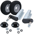750 kg Anhänger-Aufhängungseinheiten, Räder, Reifen 145 x 10 Zoll, 4-lagig, 4 Zoll PCD, 4 Bolzen, Nabenlager