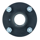 4 Inch PCD Trailer Trolley Wheel Hubs + Bearings With Weld On Stub Axle 1pk