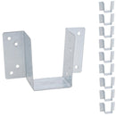 Mini Timber Wood Joist Hanger 47mm Decking Loft Galvanised Beam Holder