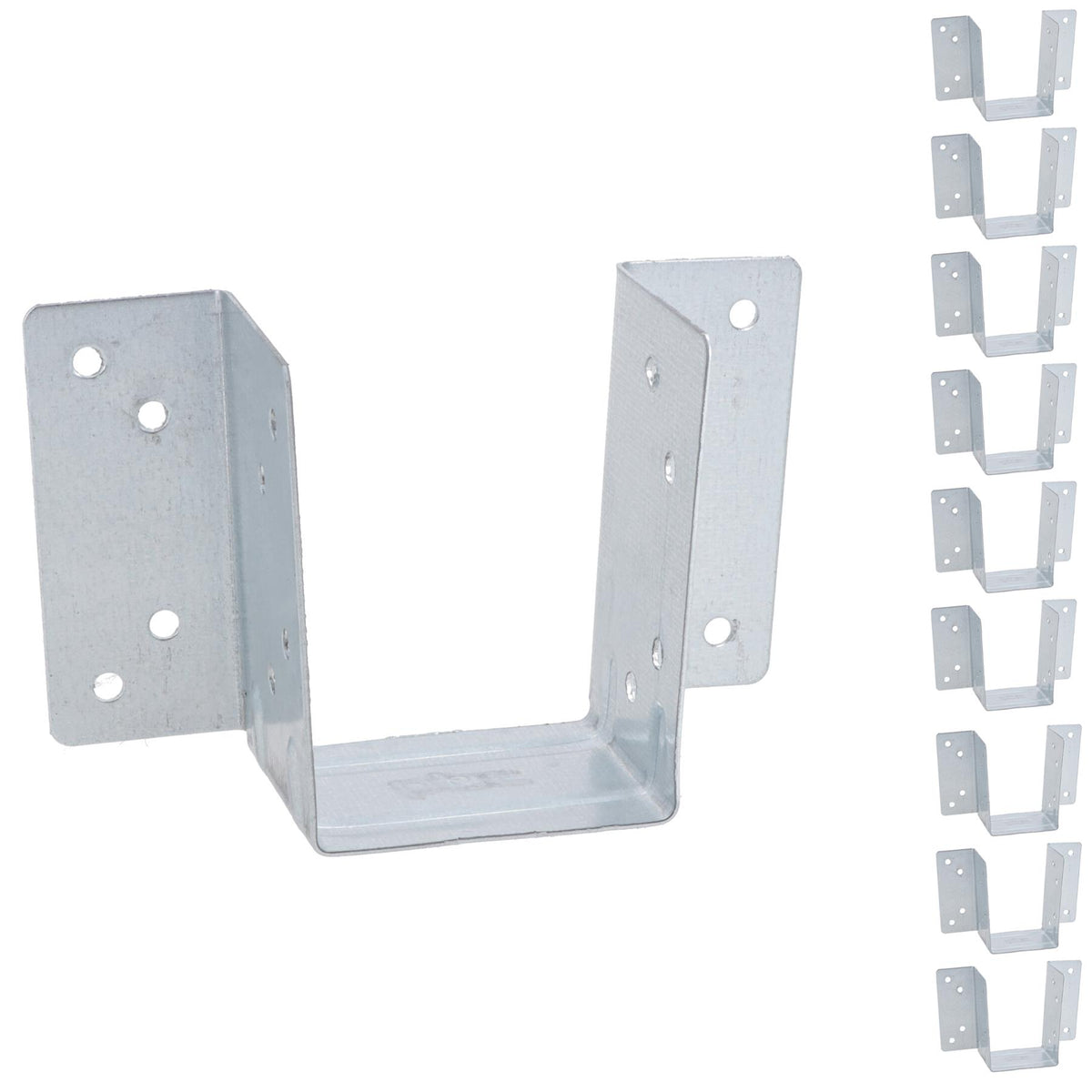 Mini Timber Wood Joist Hanger 47mm Decking Loft Galvanised Beam Holder