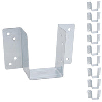 Mini Timber Wood Joist Hanger 47mm Decking Loft Galvanised Beam Holder