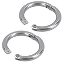 8mm Lockable Split Round Ring Shackle 316 Stainless Steel Splitring