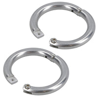 8mm Lockable Split Round Ring Shackle 316 Stainless Steel Splitring