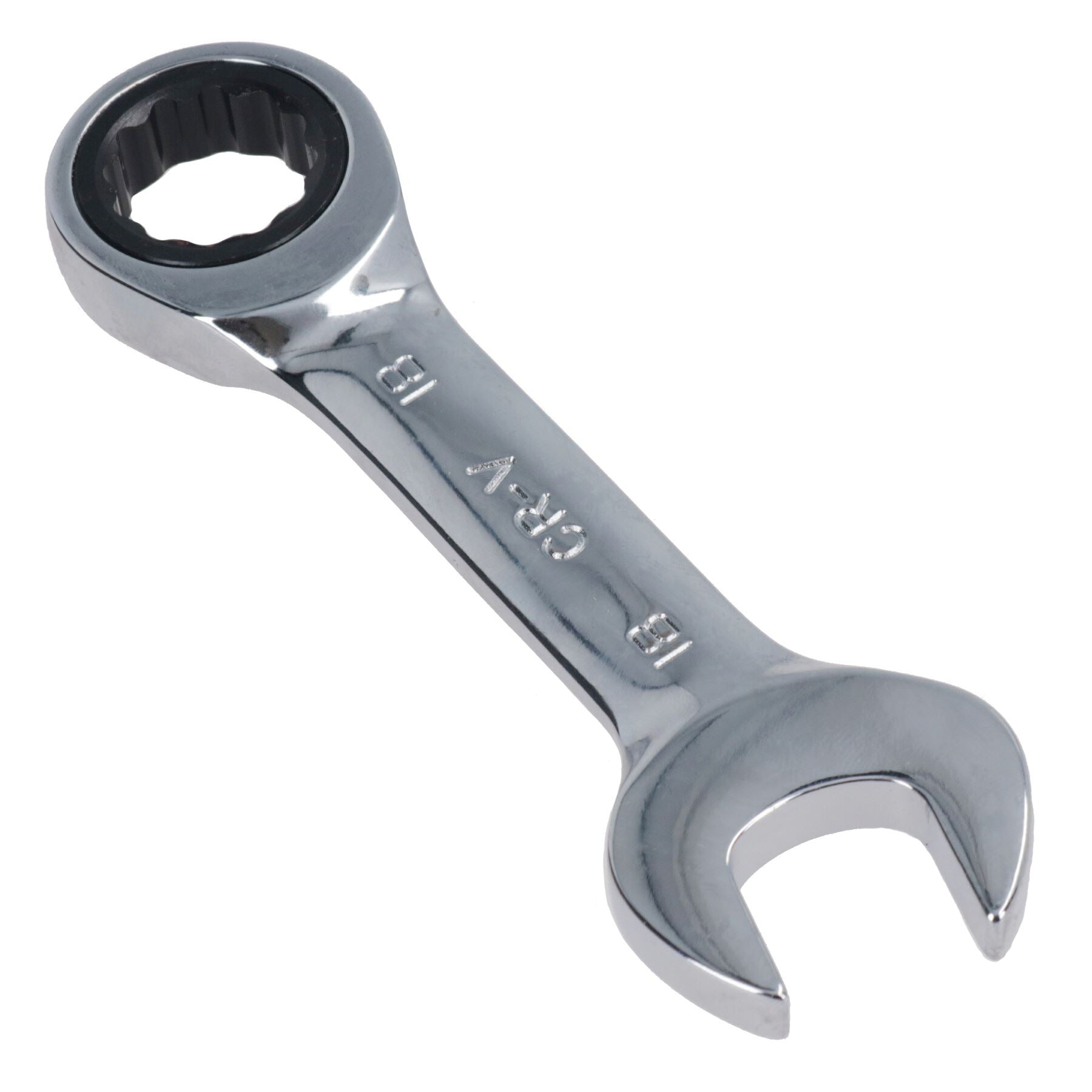 Metric MM Stubby Ratchet Combination Spanner Wrench 72 Teeth 8mm – 19mm