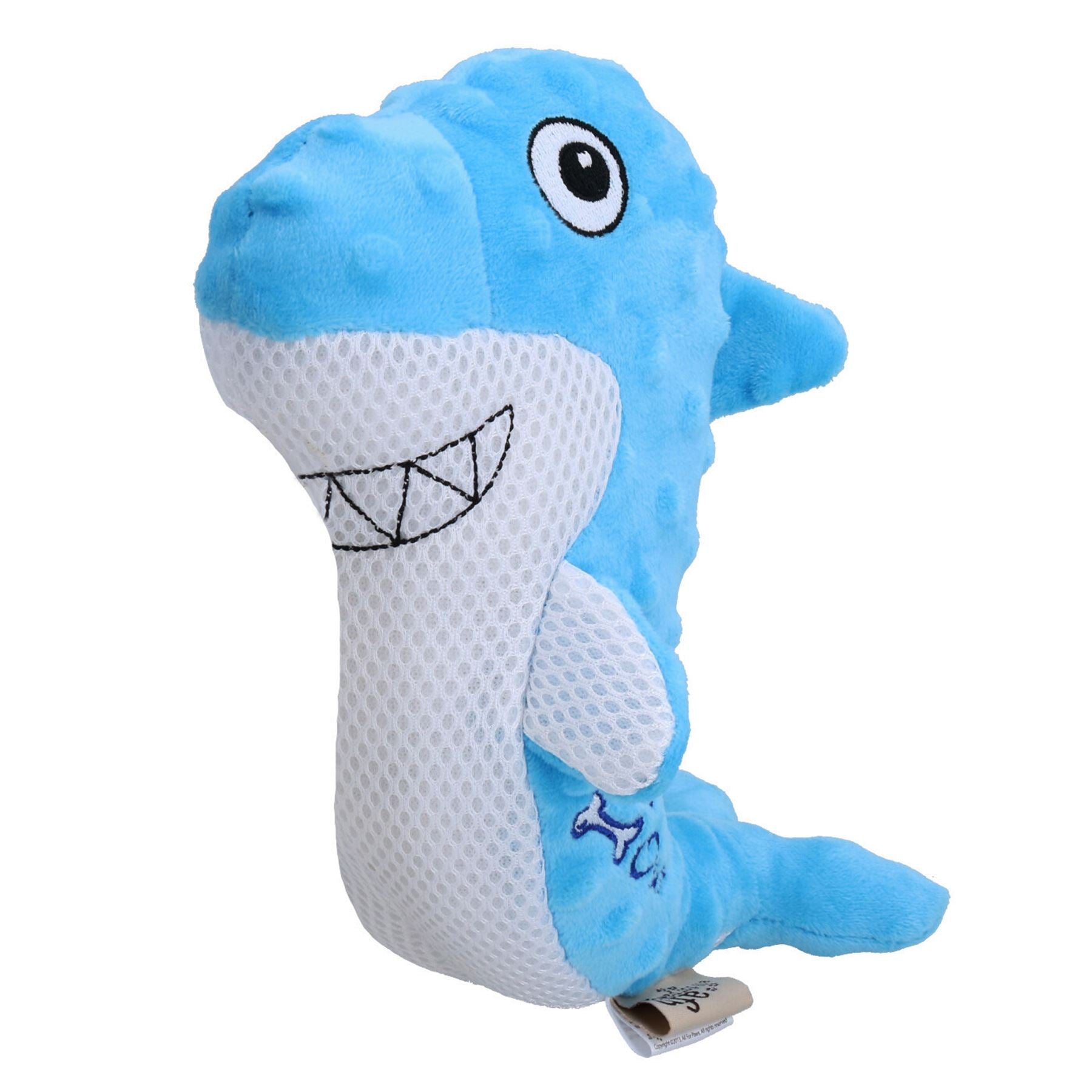 Chill Out Shark Dog Plush Hydration Cooling Summer Play Toy Home Pet Toy