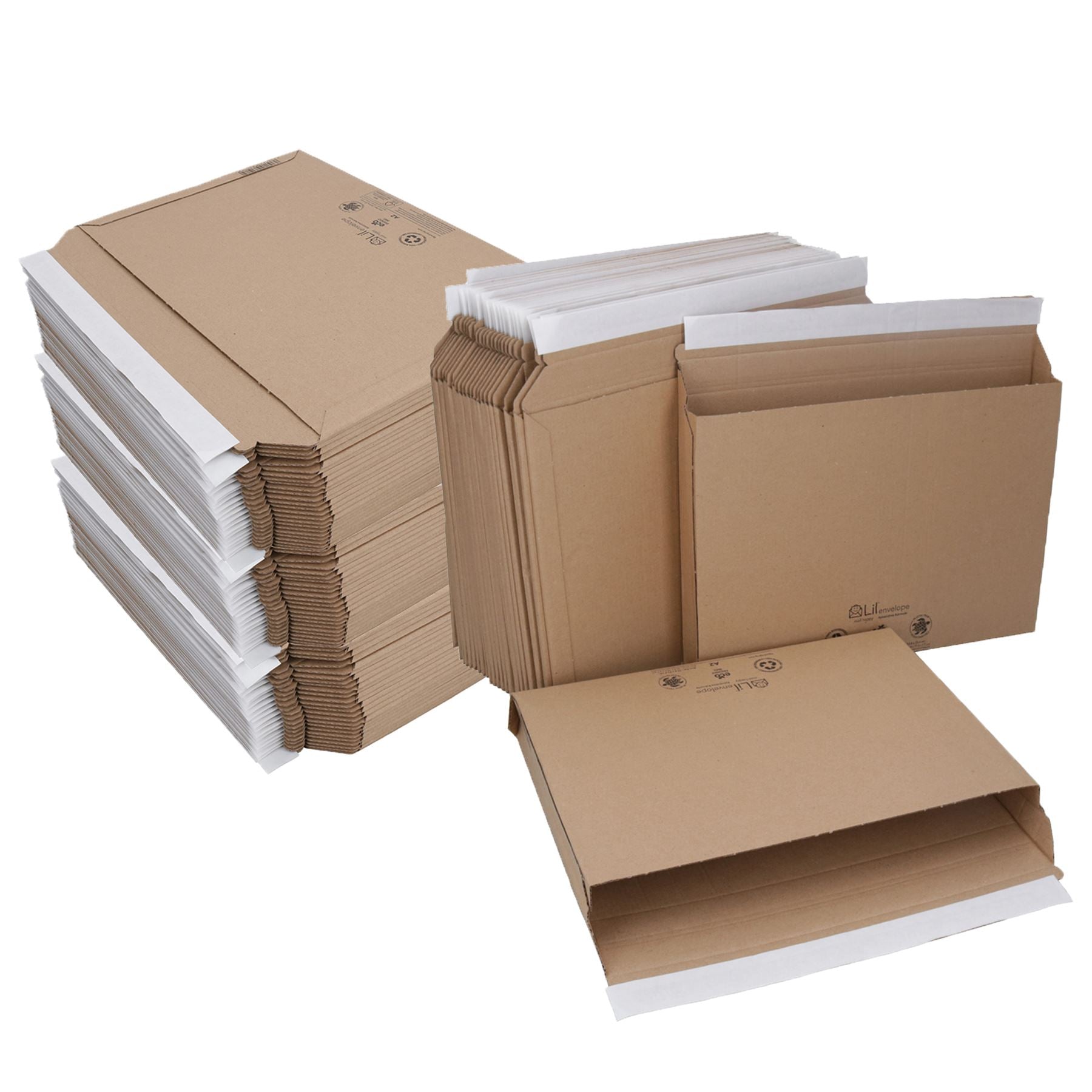 Enveloppes en carton pour courrier postal Royal Mail PIP pour lettres plus grandes Sml-Lge