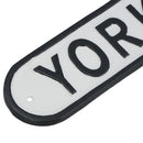 Yorkshire Cast Iron Sign Plaque Wall Door Fence Gate Post House Garden Yard