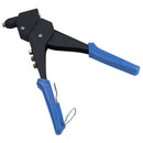 Heavy Duty Swivel Head Pop Riveter Pot Rivet Hand Gun Blue Handle TE021