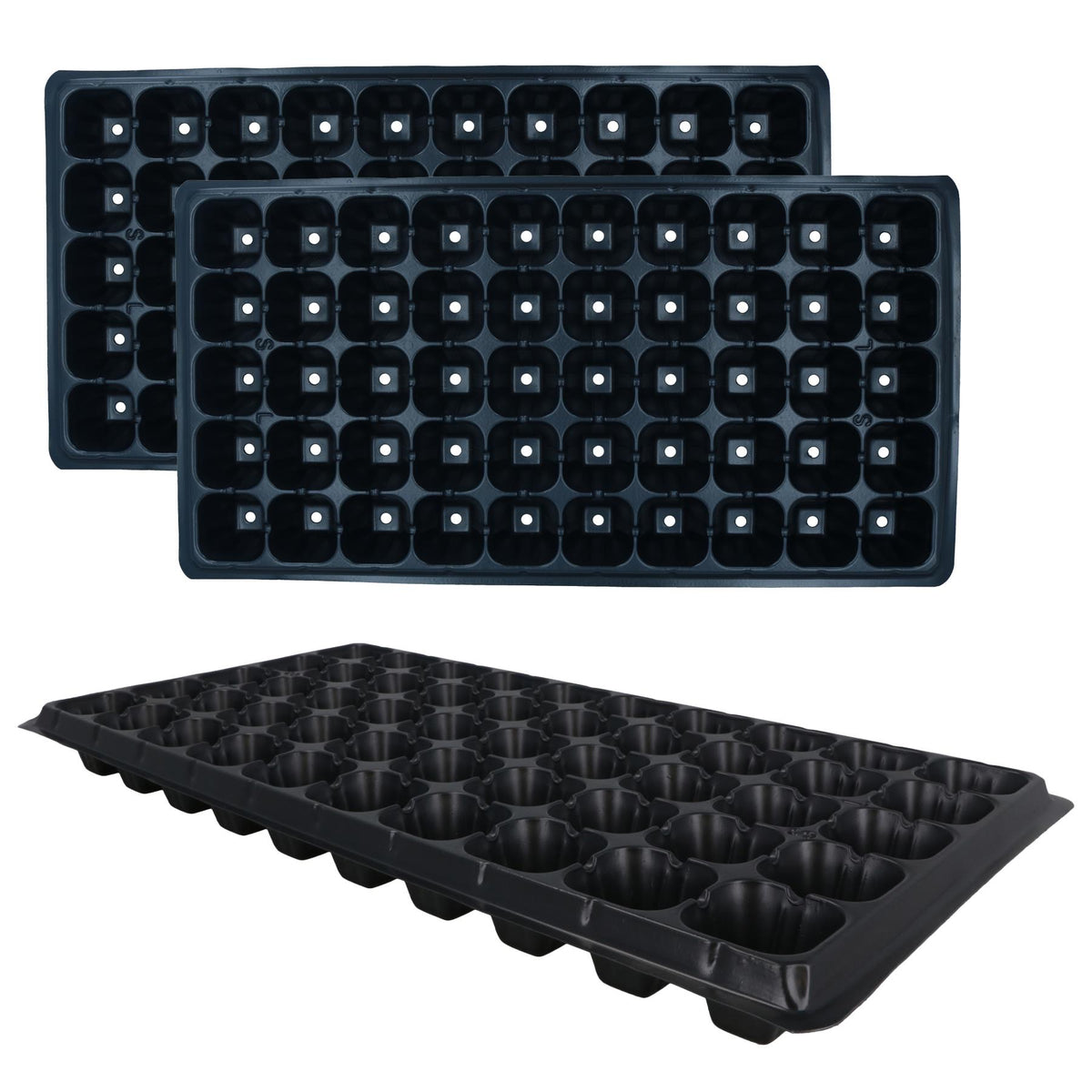 Cell Plant Trays Bedding Plant Seed Seeder Garden Tray Plastic Pots