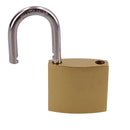 Heavy Duty 38mm Iron Brass Coated Padlock Security Lock Secure 3 Keys