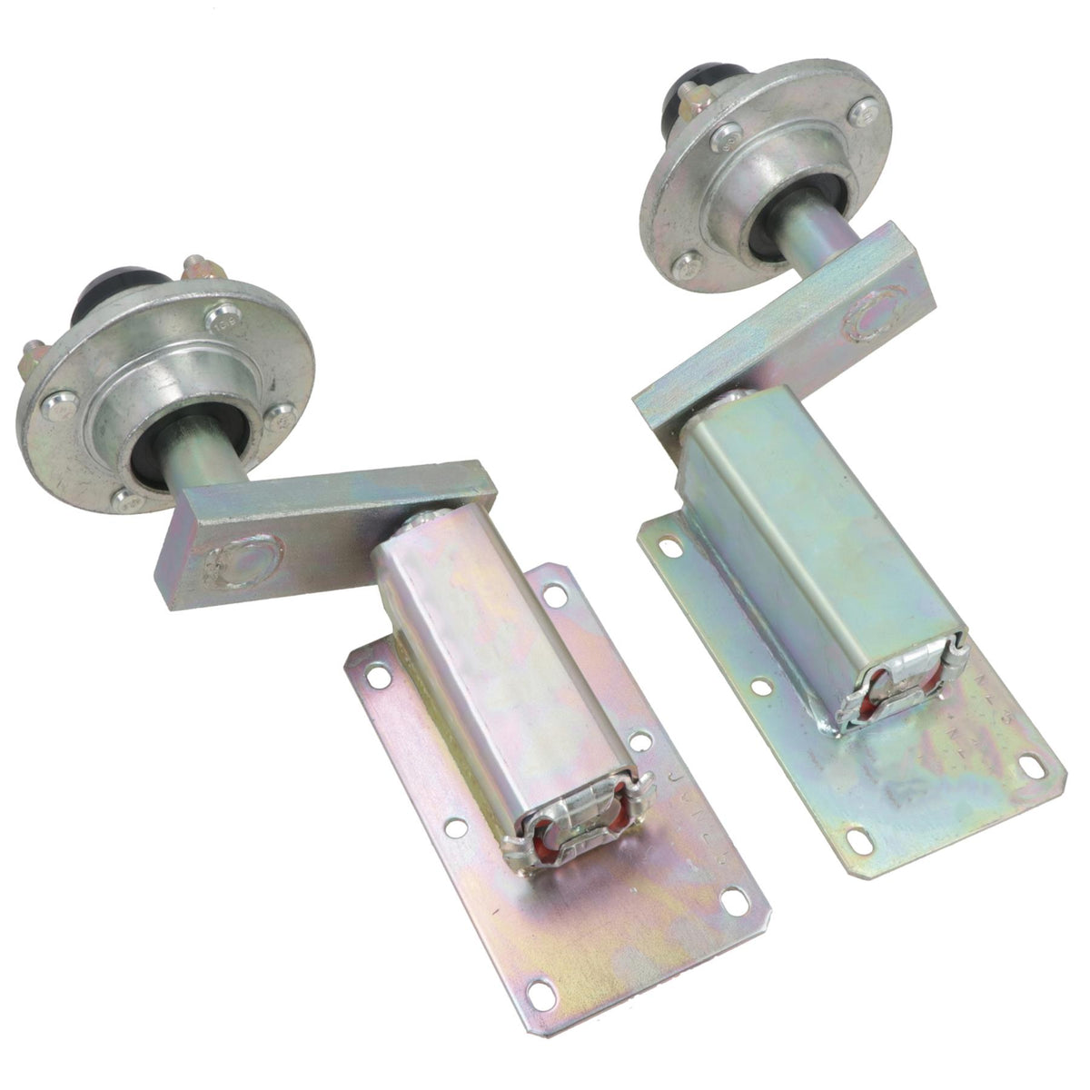 Trailer Suspension Units Arms With Hubs 350kg Capacity 4 Stud on 4 Inch PCD