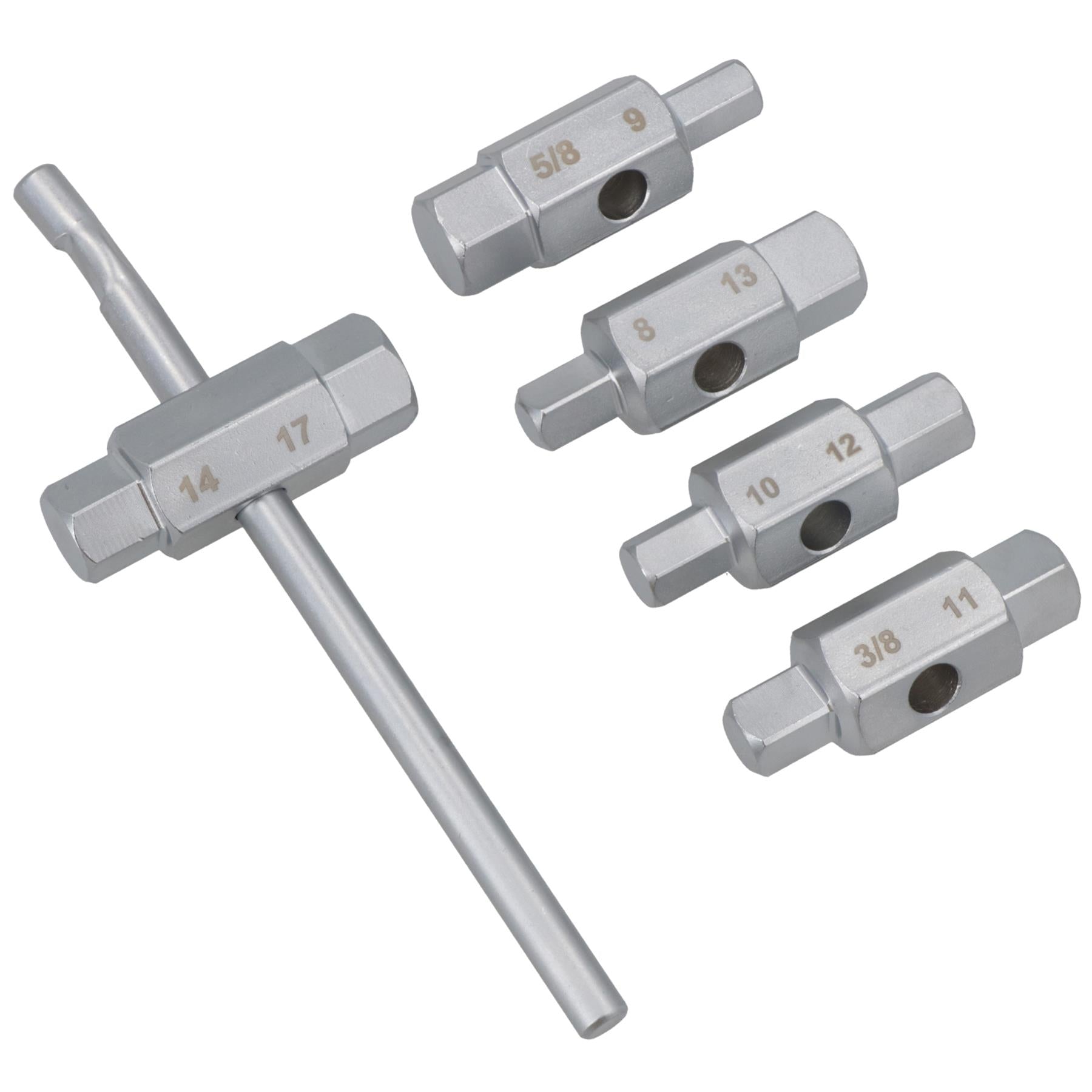 Ölablassschraube Schlüsselwerkzeuge für Motoren Achsen Getriebe Autoreparatur Ölwechsel 5Stk