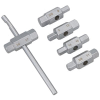 Ölablassschraube Schlüsselwerkzeuge für Motoren Achsen Getriebe Autoreparatur Ölwechsel 5Stk