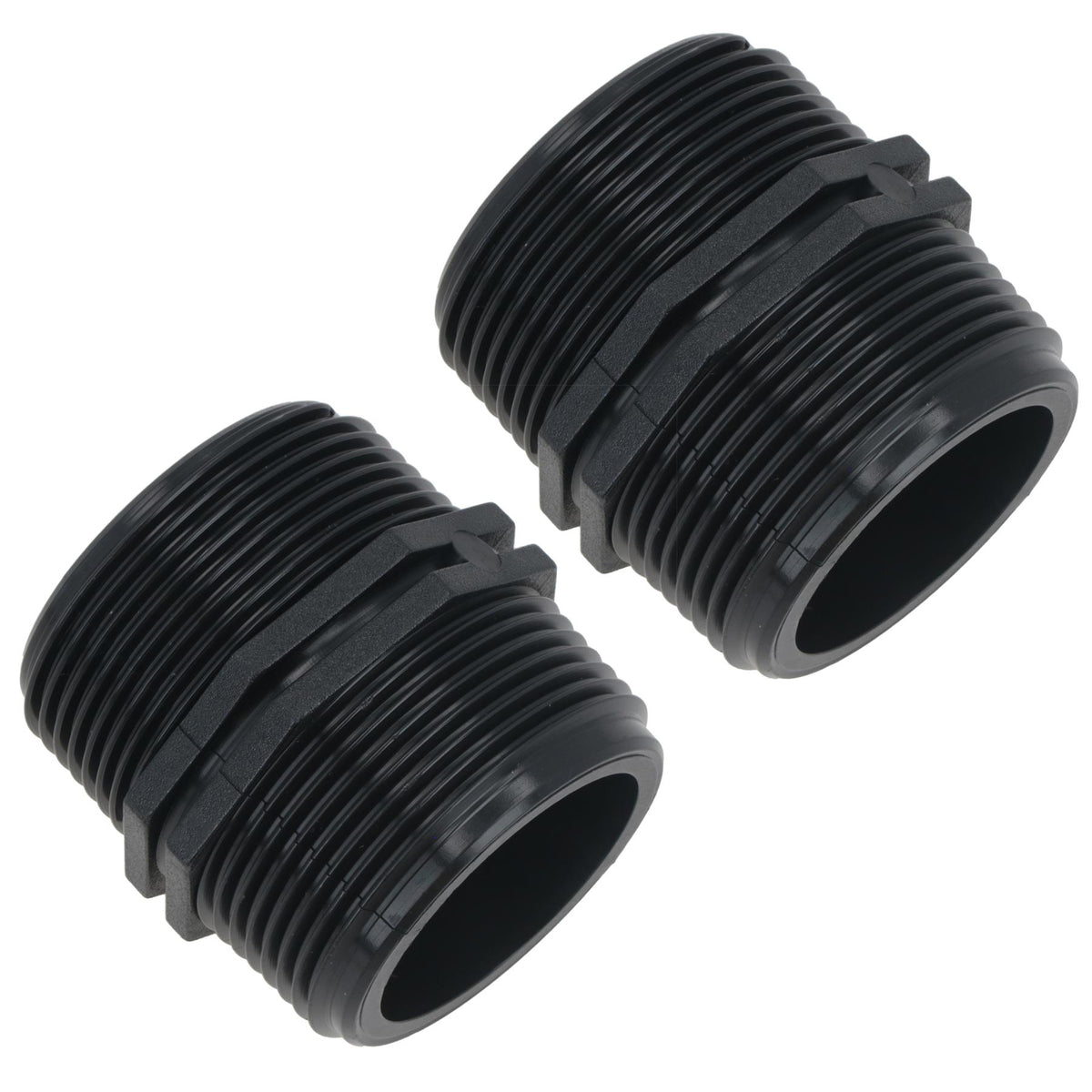 Polypropylene PP Male Nipple Thread Pipe Fitting Sockets 1-1/2in – 1-1/2in BSP