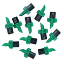 Micro Jet Sprinkler 360 Degree Coverage Watering Sprayer 4 + 13mm Pipe 12pc