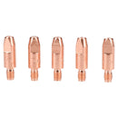 1.0mm Mig Welding Welder Round Contact Tips for MB25 MB36 Euro Torches 5pk