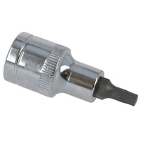 T27 Außen-Torx-Bit Stern-Steckschlüssel 1/2 Zoll Antrieb Standard Innen Chrom-Vanadium-Stahl