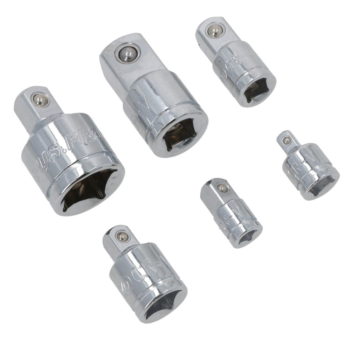 Socket Adapter Reducer Set 6pc Socket Reducer Adapter Adaptor Step Up Step Down Socket Converter ...