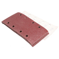 Hook + Loop 1/3 Sheet Sanding Sander Sandpaper Pads 40 Grit Coarse 100 Pack