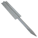 Garden Triple Sleeper Straight Support Spike Stake Galvanised Steel 930mm