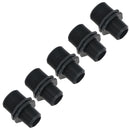 Polypropylene PP Male Threaded Pipe Reducing Nipple 3/4in x 1/2in BSP