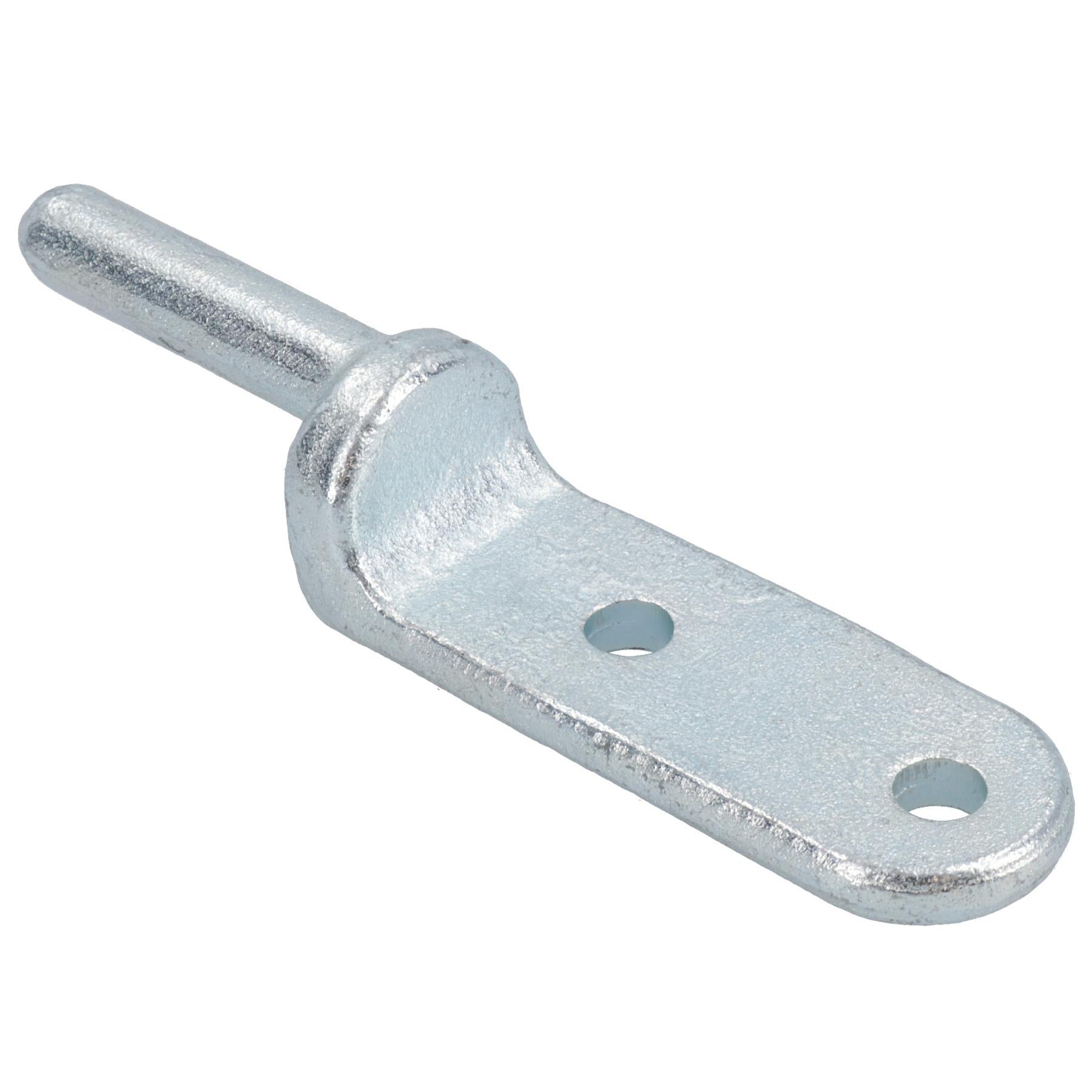 12.5mm Bolt On Gudgeon Tailboard Hinge Pin for Trucks Trailers Zinc Plated