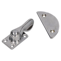 Lot de 2 attaches pivotantes pour plaque d'immatriculation de remorque Gravelly - Grande taille