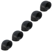 Polypropylene PP 1in BSP Female x Female Threaded 90° Elbow Connector