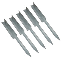 Garden Triple Sleeper Corner Support Stake Spike Galvanised Steel 930mm