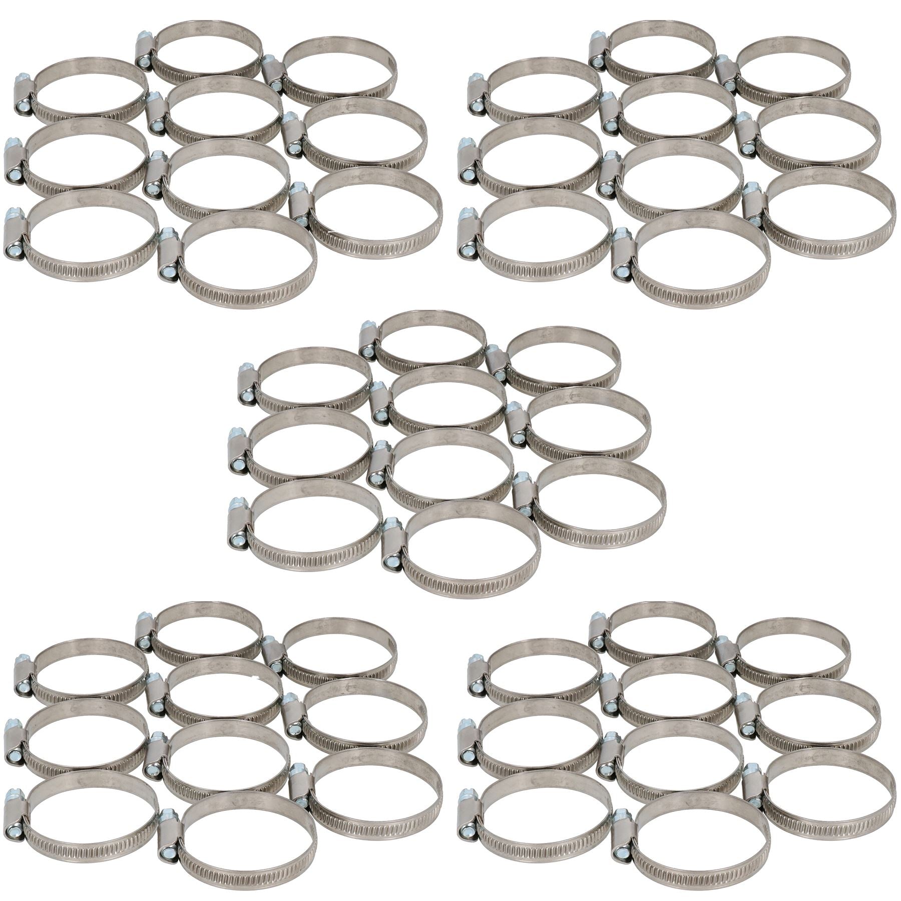 8mm – 60mm Stainless Steel Jubilee Hose Pipe Clamps Clips Air Water Fuel Gas