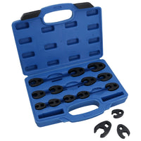 Metric Impact Impacted Crowfeet Crowfoot Spanner Wrench Set 8 – 24mm 15pc