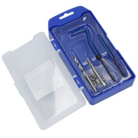 M5 x 0.8mm Metric Thread Repair Kit Helicoil Set for Damaged Threads 25pc