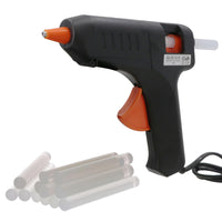 40 Watt Hobby Modelling Glue Gun Hot Melt Gluing Heat Electric Trigger + 12 Glue