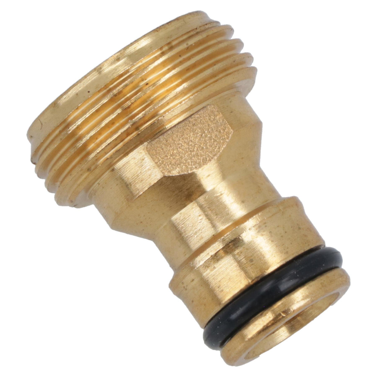 3/4in BSP Male Brass Tap Connector For Garden Hoses Taps Quick Release