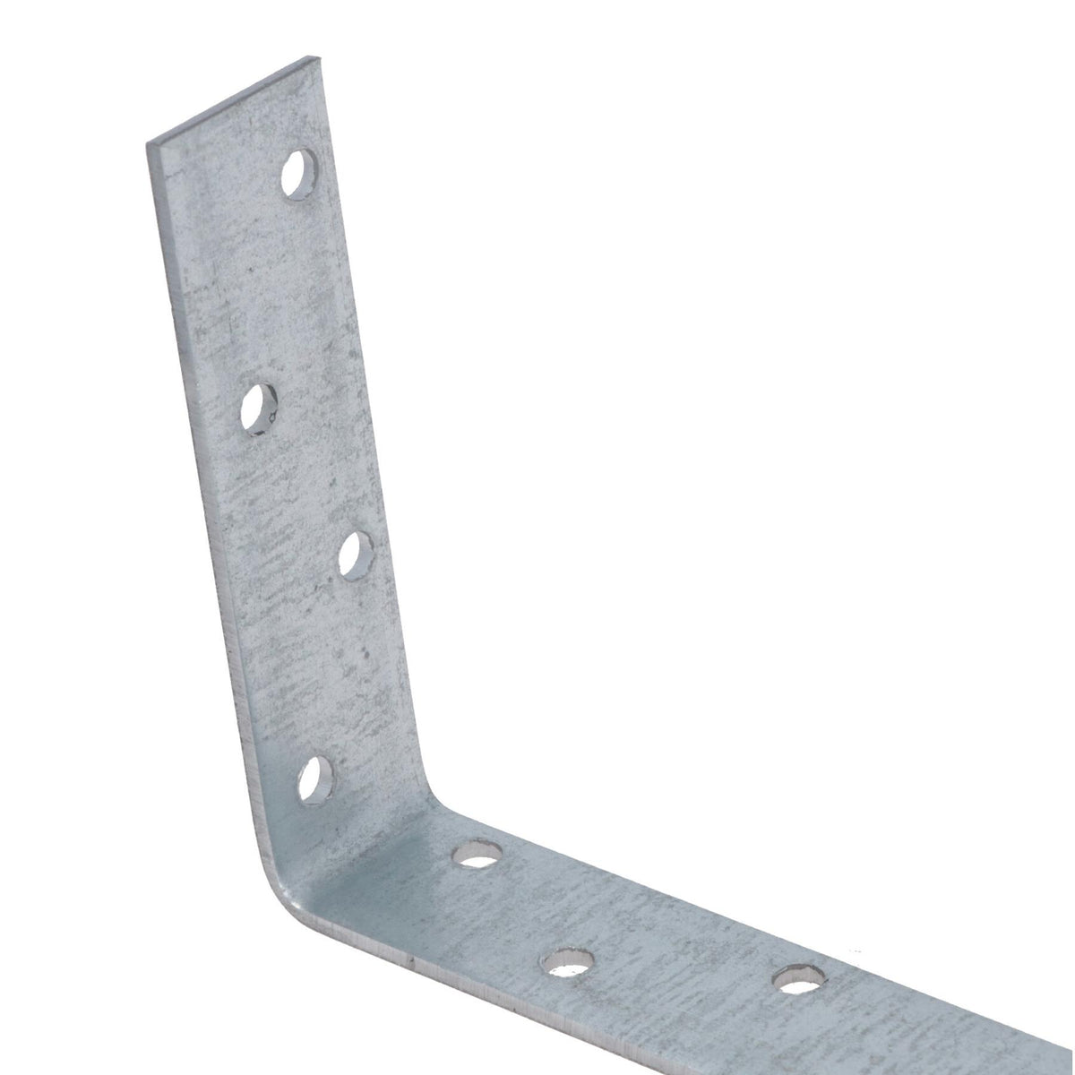 Vertical Light Duty Restraint Strap 600mm Length 100mm Bend Galvanised