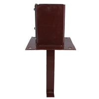 Concrete In Wooden Post Shoe Support Base Bracket Holder 100 x 100mm Decking