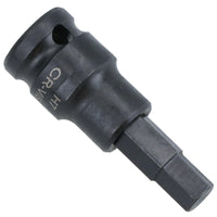3mm - 10mm x 45mm 3/8in. Drive Short Impact Impacted Allen Hex Key Socket