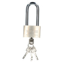 60mm long shackle padlock 4 keys security / lock / shed / garage TE622