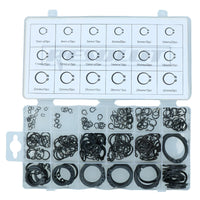 External Retaining Circlips Snap Rings Circlip Set Metric Sized 3 – 32mm 300pc