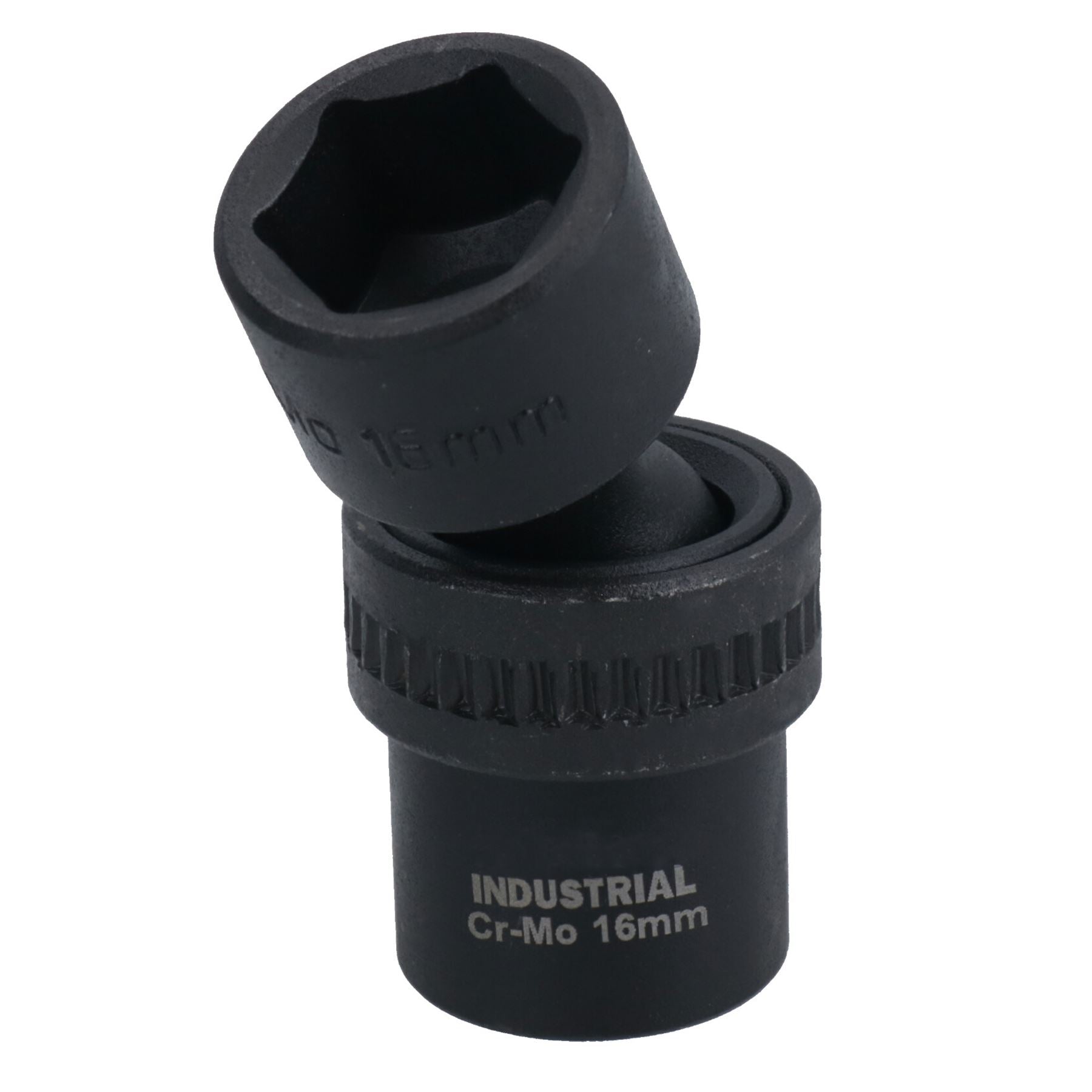 10mm – 19mm 3/8in Drive Universal Swivel Wobble Metric Impact Shallow Socket