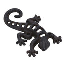 Eidechse Gecko Garten Wand Tür Schuppen Skulptur Statue Metall Dekoration Haus