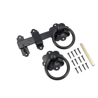 6” (150mm) heavy Duty Twisted Ring Gate Latch Catch for Garden Gates Doors