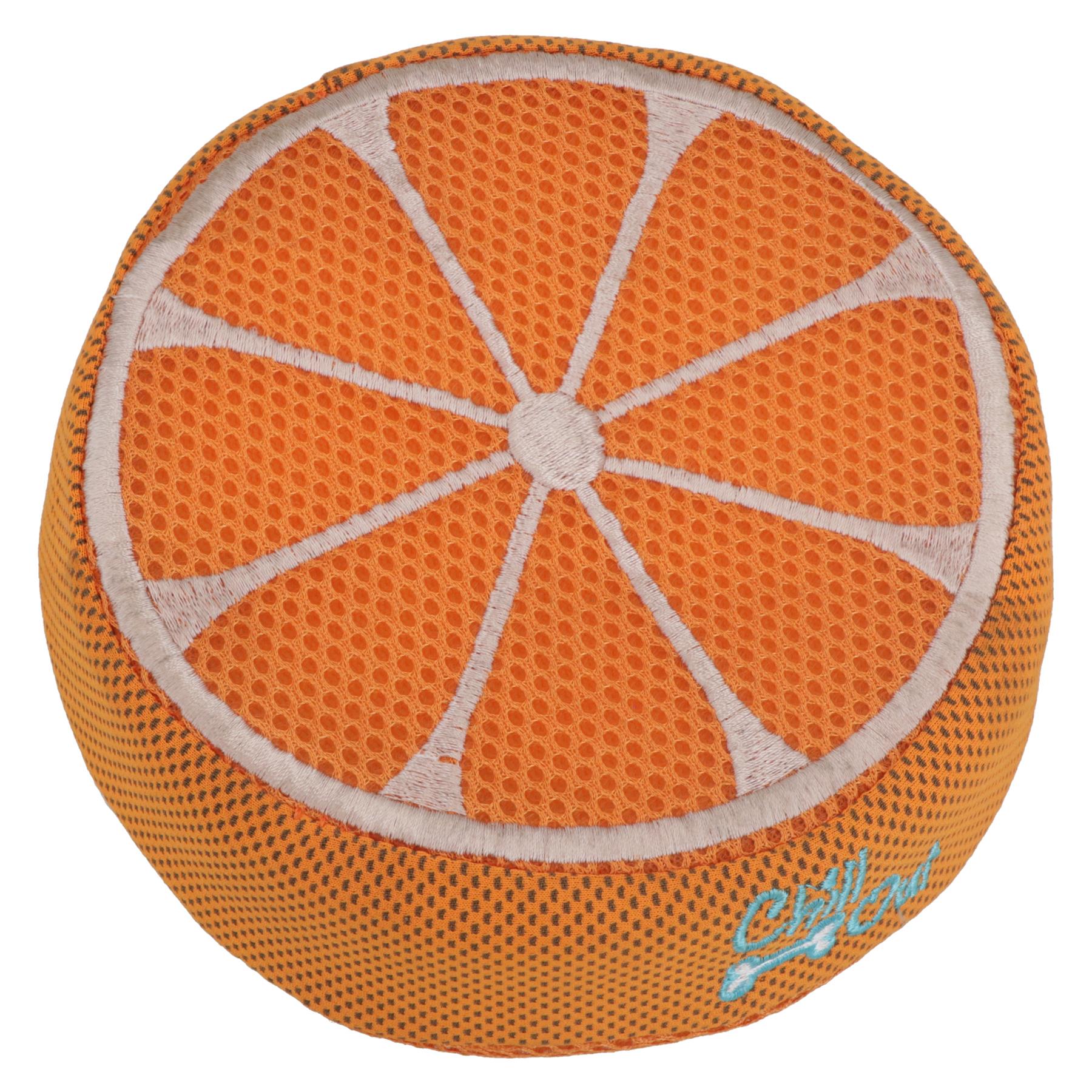 Jouet anti-chaleur pour chiot Orange Chillout Cool Dog Fruit d'été