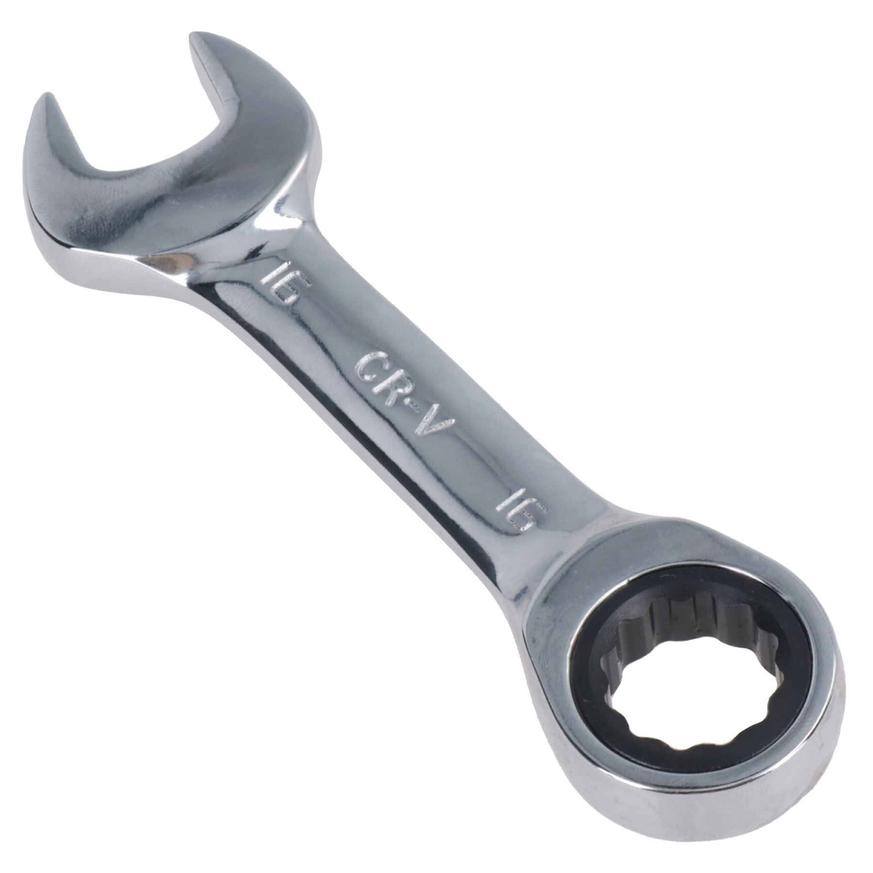 Metric MM Stubby Ratchet Combination Spanner Wrench 72 Teeth 8mm – 19mm