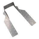 Stainless Steel Hanger Wood Joist Support Fixings Loft Beam Holder 91mm