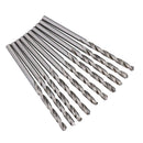 Metric HSS Drill Bits for Metal Wood Plastics Model Making Drill 10pk