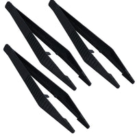 3PK 5" Plastic Feeding Food Tongs Reptiles Spiders Snakes Feeding Tweezers